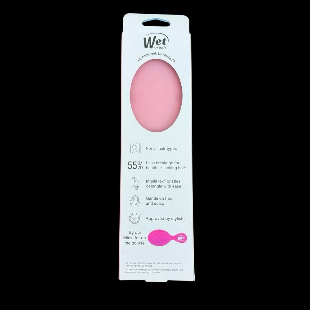 Wet Brush Original Detangler Limited Edition Pink Drink Hair Brush NIB
